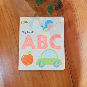 "My First ABC" Colorful ABC Learning Board Book
